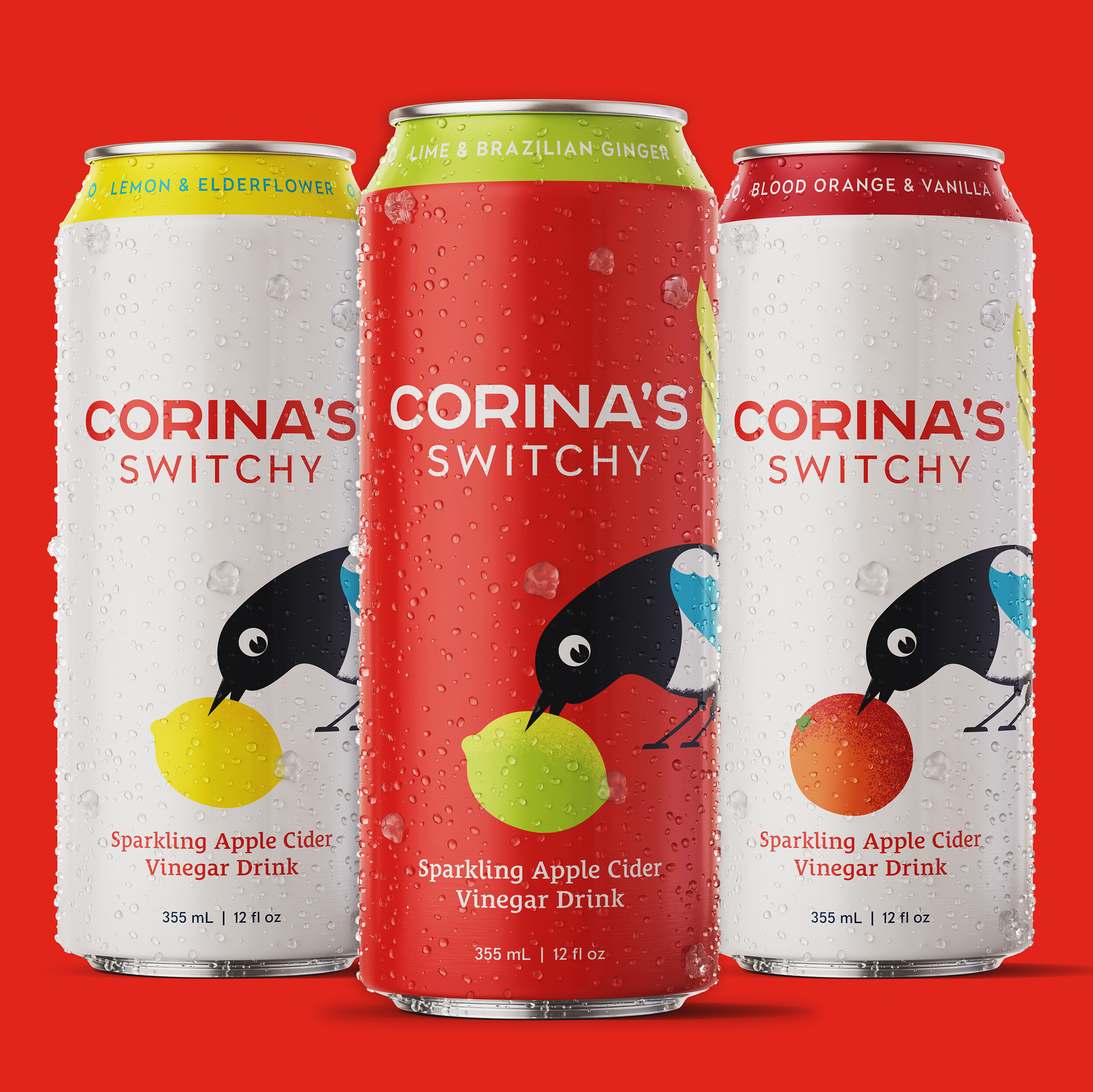 Can label design for Corina's